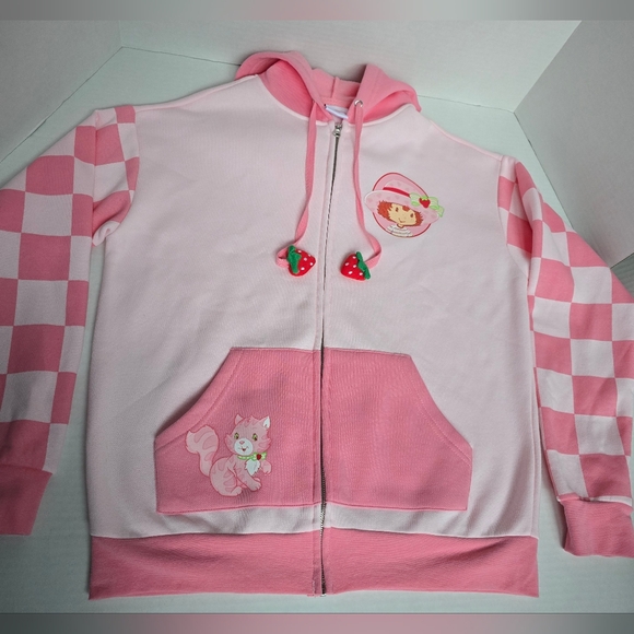 Strawberry Shortcake Pink Sweater - Picture 7 of 8